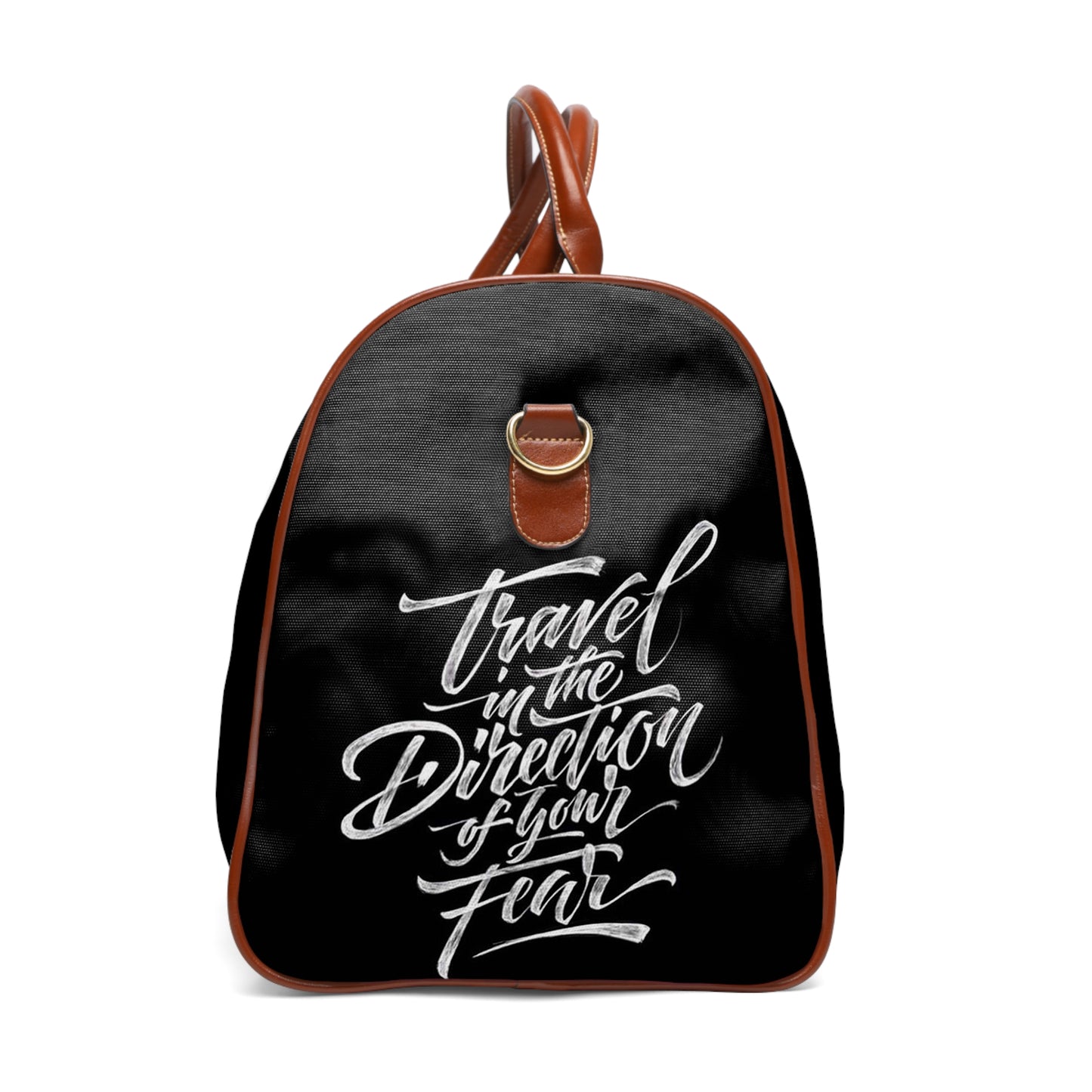 Adventure-Ready: Waterproof Travel Bag with Inspiring Quotes and Stylish Designs (EAT, SLEEP, WORK, TRAVEL, REPEAT)