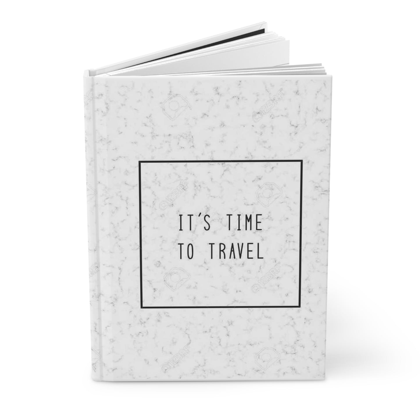 Traveler's Hardcover Journal Matte Journal: Capture Your Journey (TIME TO TRAVEL)