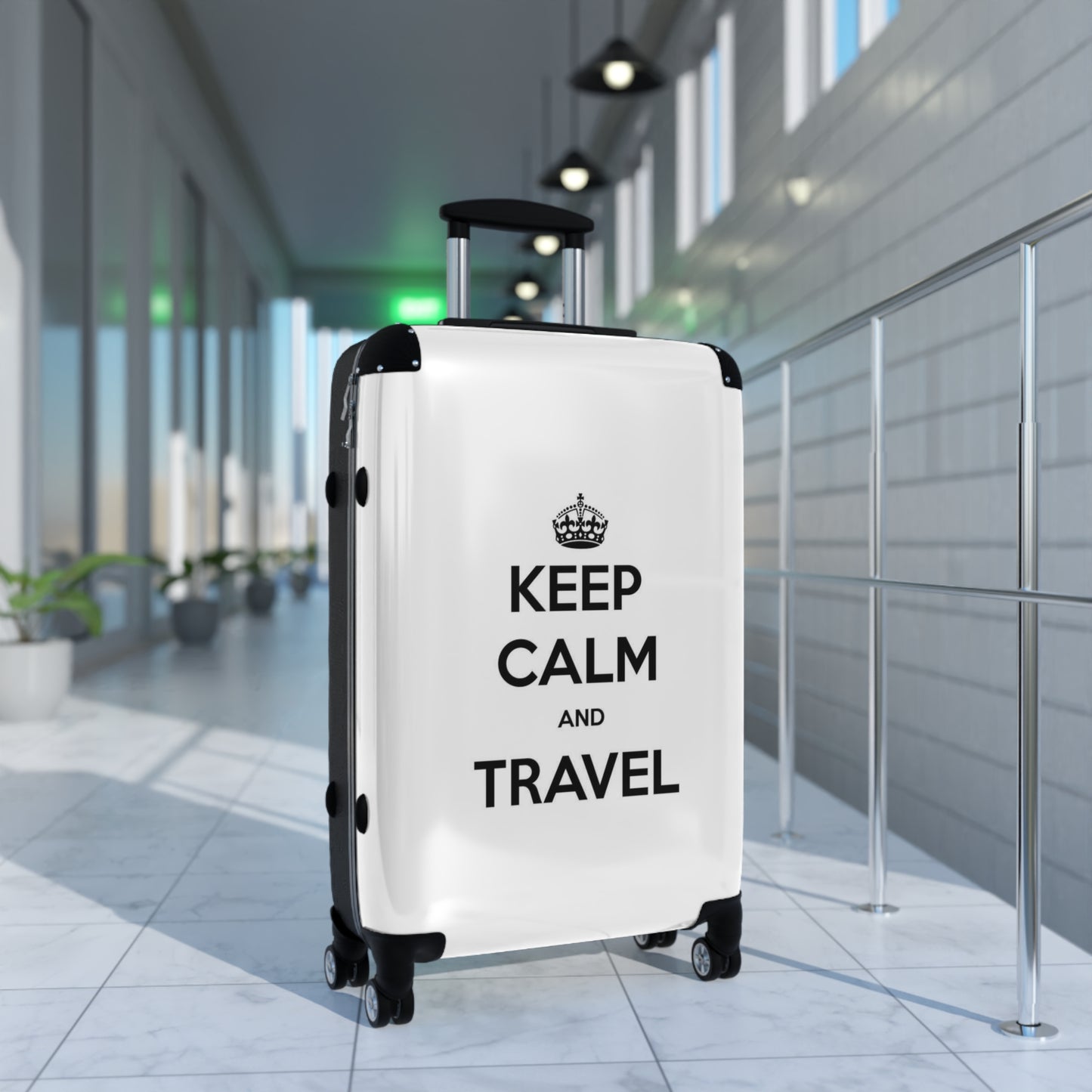 Suitcase: Your Ultimate Travel Companion in Style (KEEP CALM)