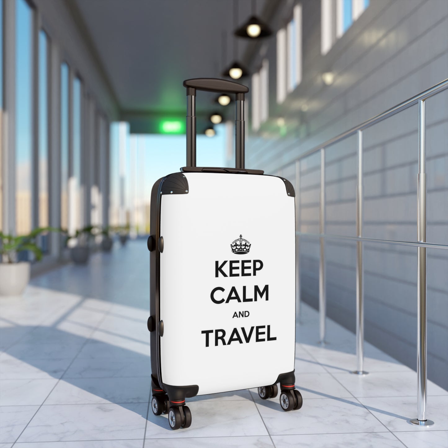Suitcase: Your Ultimate Travel Companion in Style (KEEP CALM)