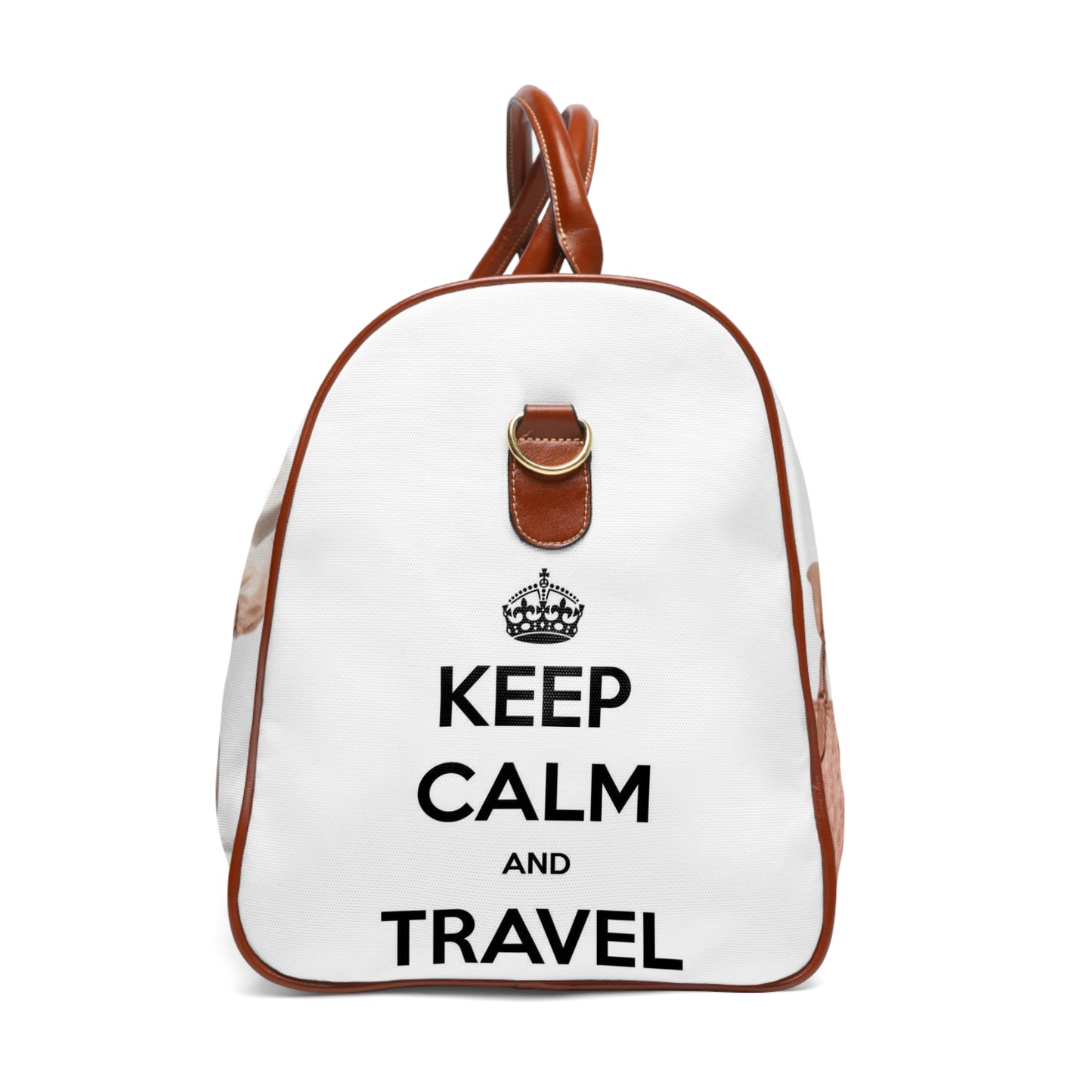 Adventure-Ready: Waterproof Travel Bag with Stylish Designs For The Adventurous Man (KEEP CALM)
