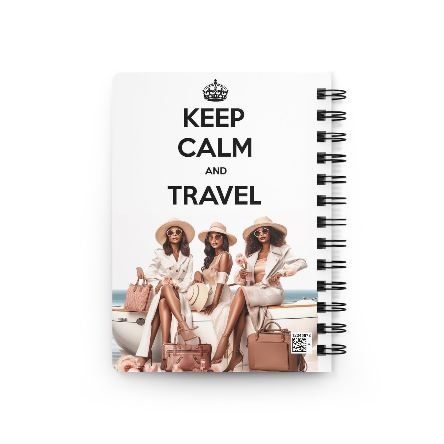 Traveler's Spiral-Bound Journal: Capture Your Journey (KEEP CALM AND TRAVEL)