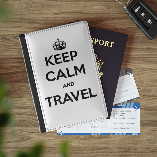Passport Cover: Your Essential Travel Safeguard (KEEP CALM)