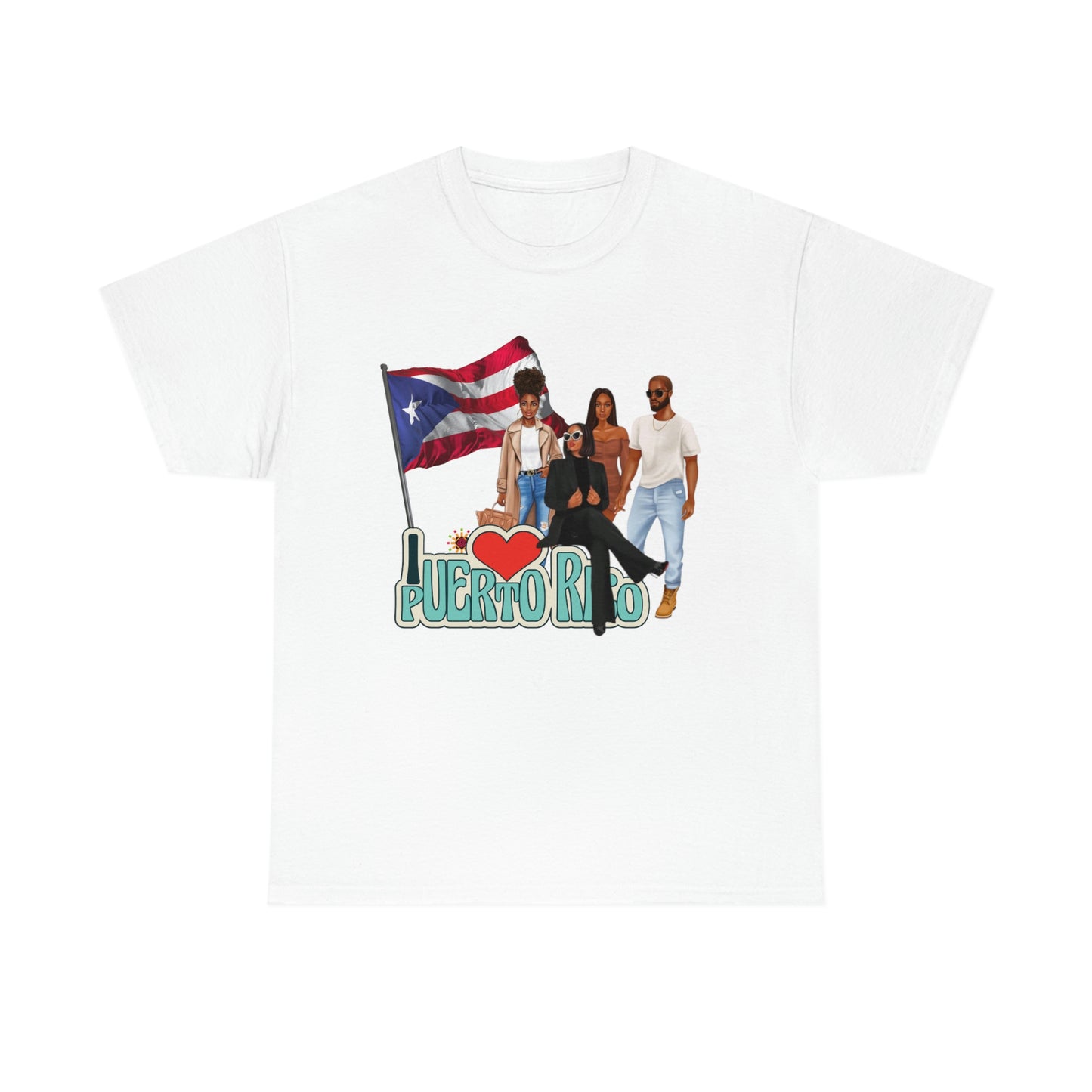 Puerto Rico Couples T-Shirt