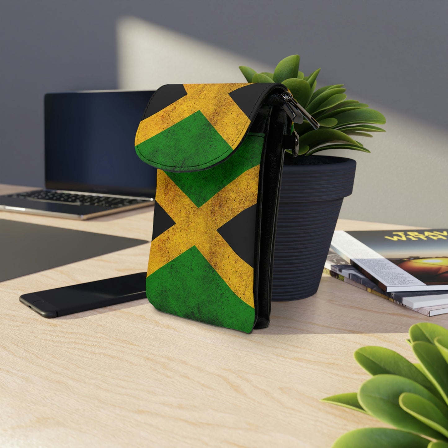 Jamaica Small Cell Phone Wallet