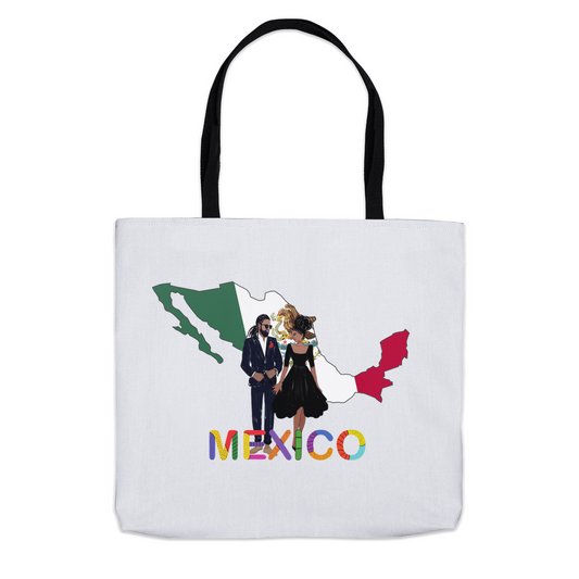 Couples Mexico Tote Bags