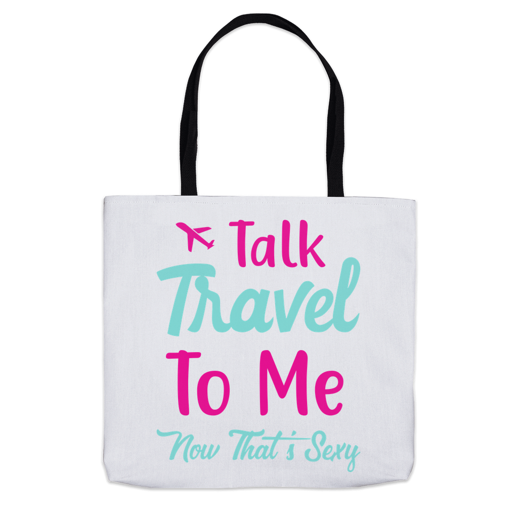 Travel Talk Tote Bags