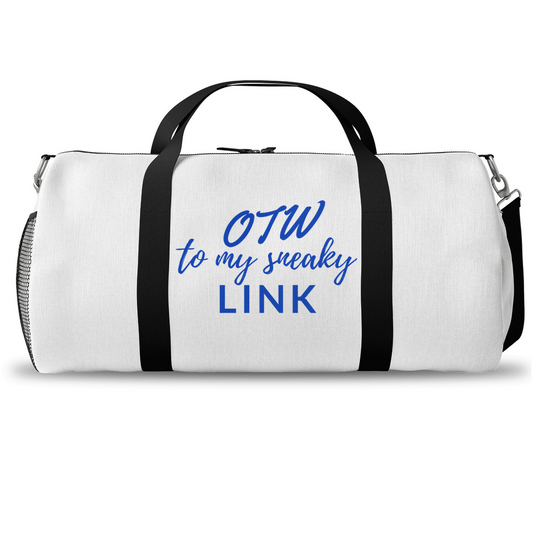 OTW To My Sneaky Link Duffle Bags Blue
