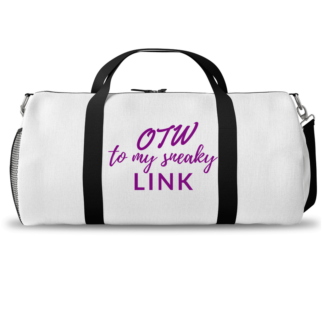 OTW To My Sneaky Link Duffle Bags Purple