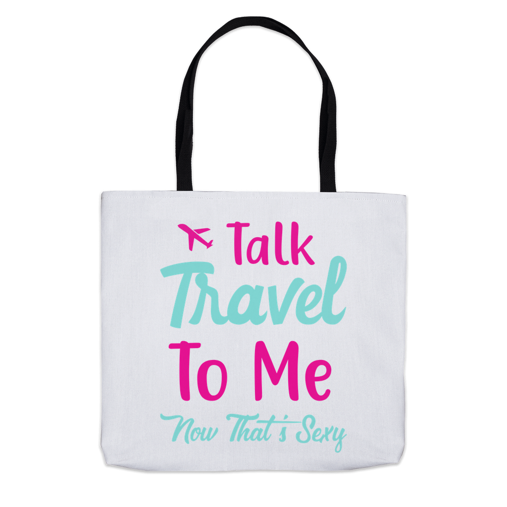 Travel Talk Tote Bags