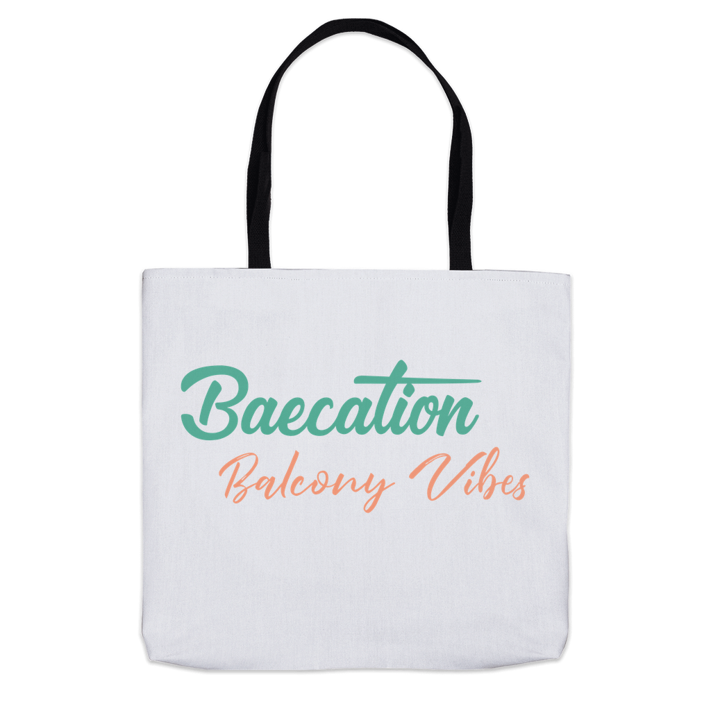 Baecation Tote Bags
